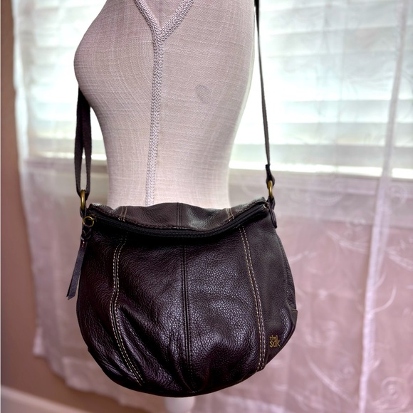 The Sak Deena Flap Leather Crossbody - Picture 1 of 13
